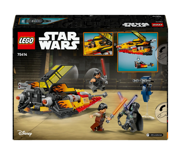 LEGO Star Wars 75414 Płomienny śmigacz śnieżny - 1331717 - zdjęcie 10